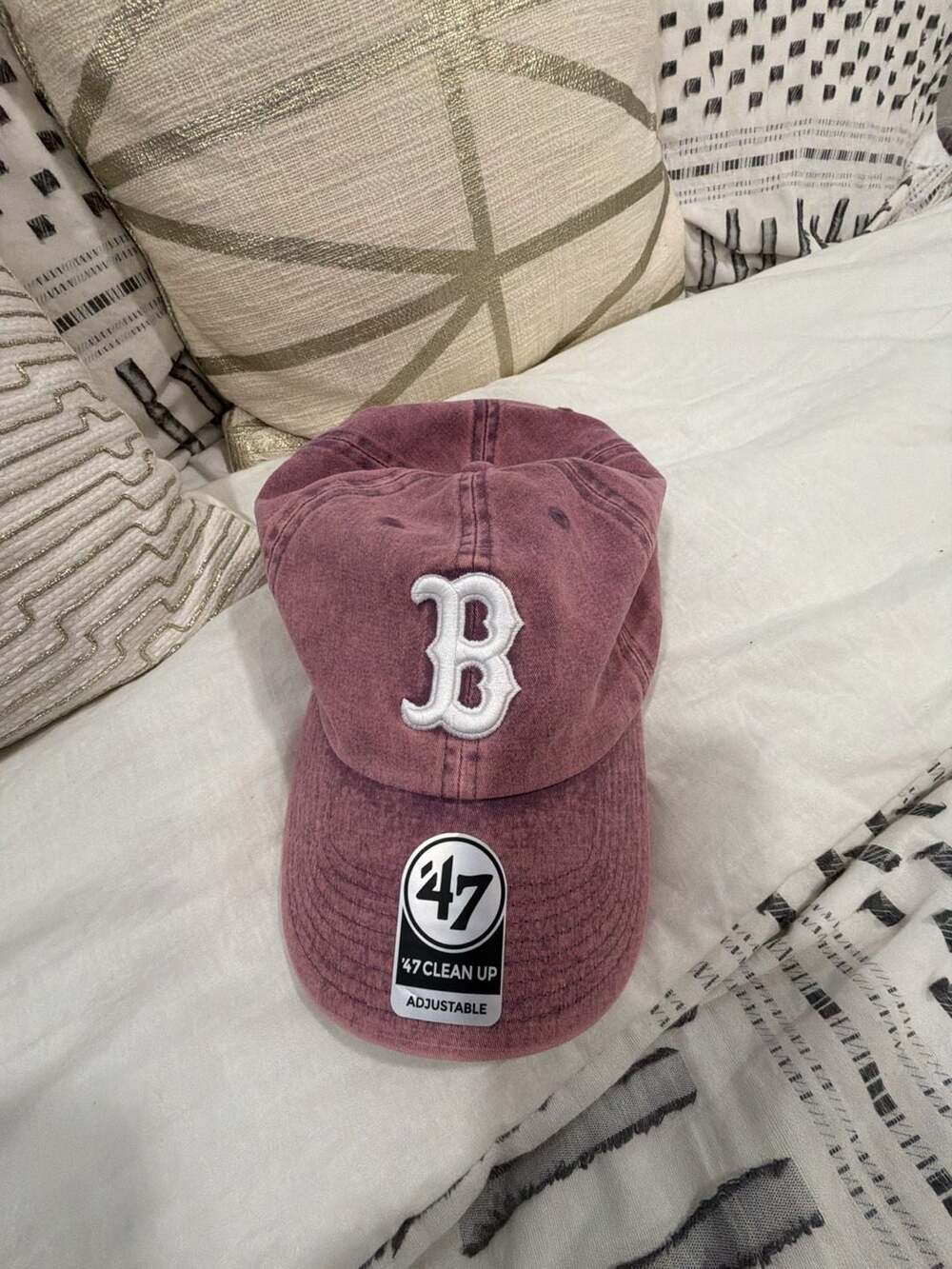 '47 Brand Boston Red Sox Clean Up Adjustable Pigment Dyed Baseball Hat